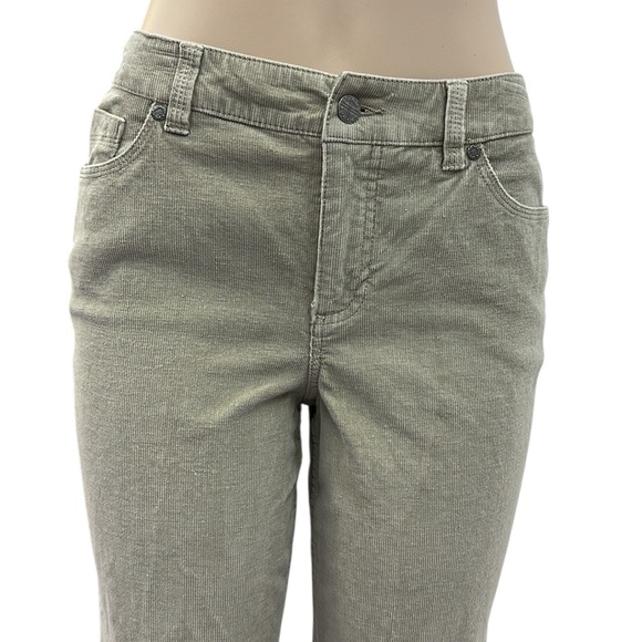 Sonoma Corduroy Original Boot Cut Tan Khaki High Rise Pants Womens 8 Regular - Picture 3 of 11